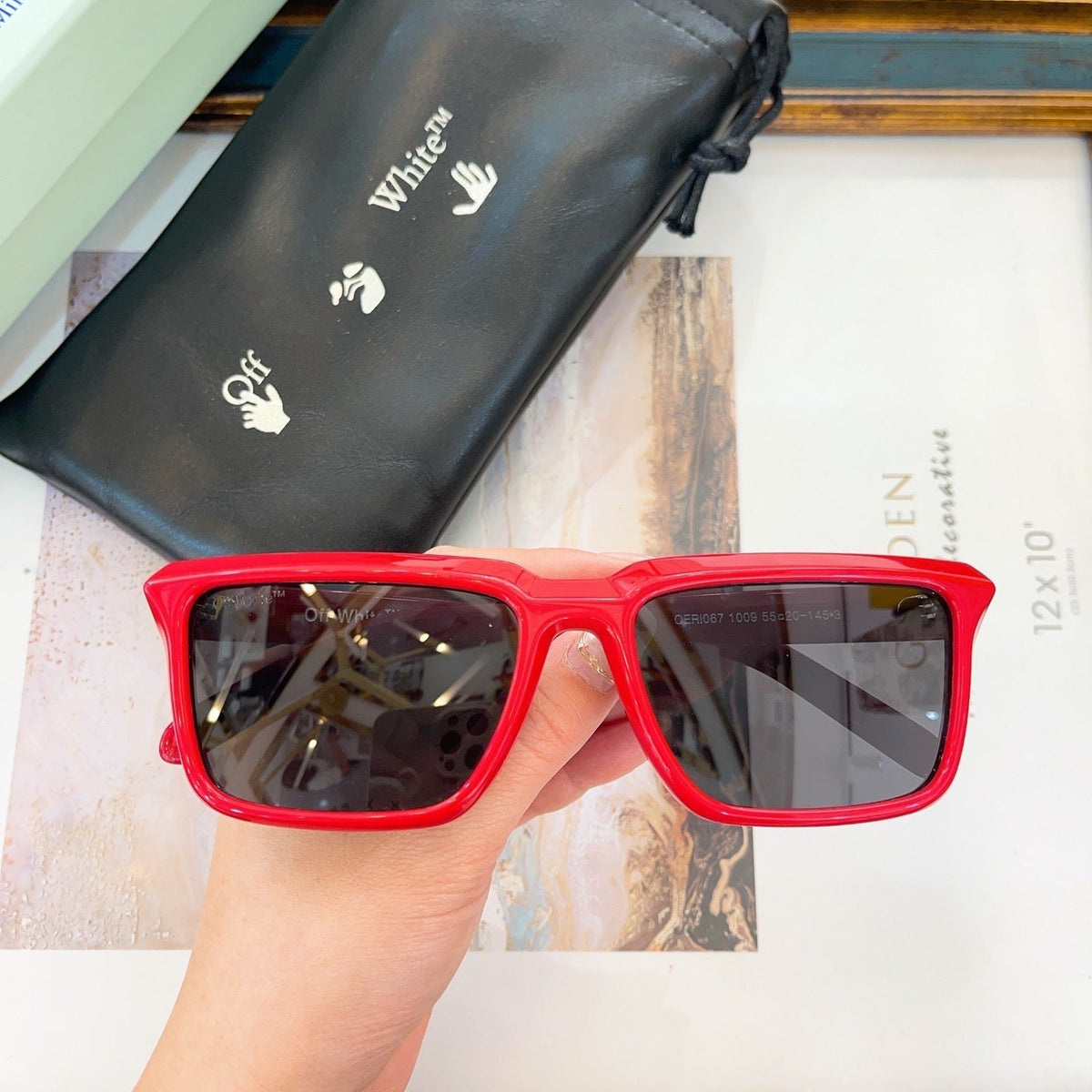 Sunglasses- Off W Sunglasses Luxury Designer UV Sunglasses