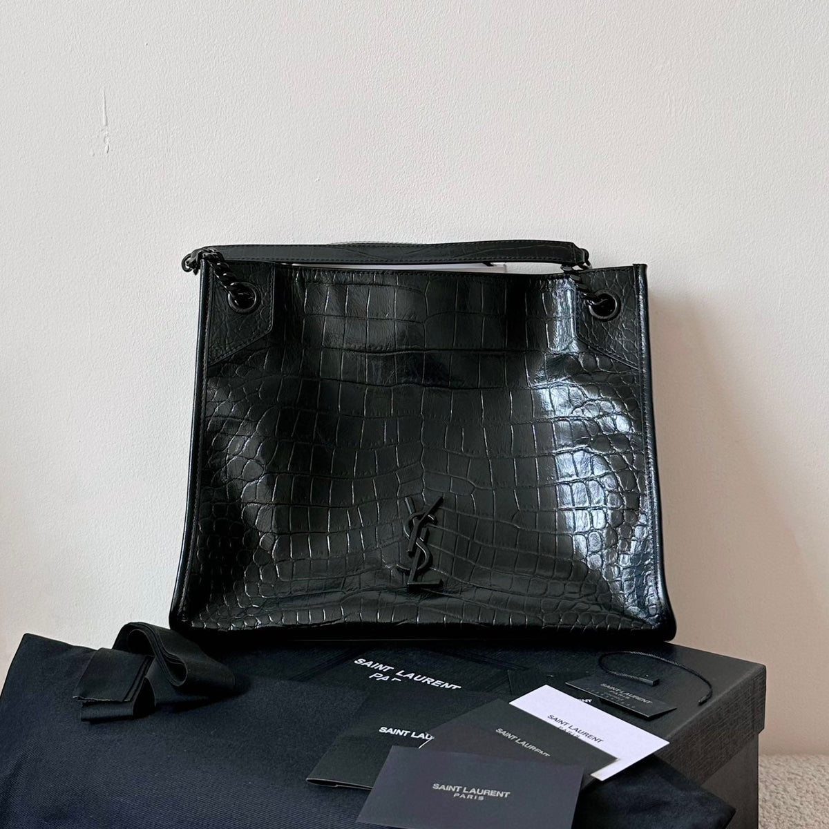 Saint Laurent Wallets- Saint Laurent Niki Bag Premium Leather Designer Wallet
