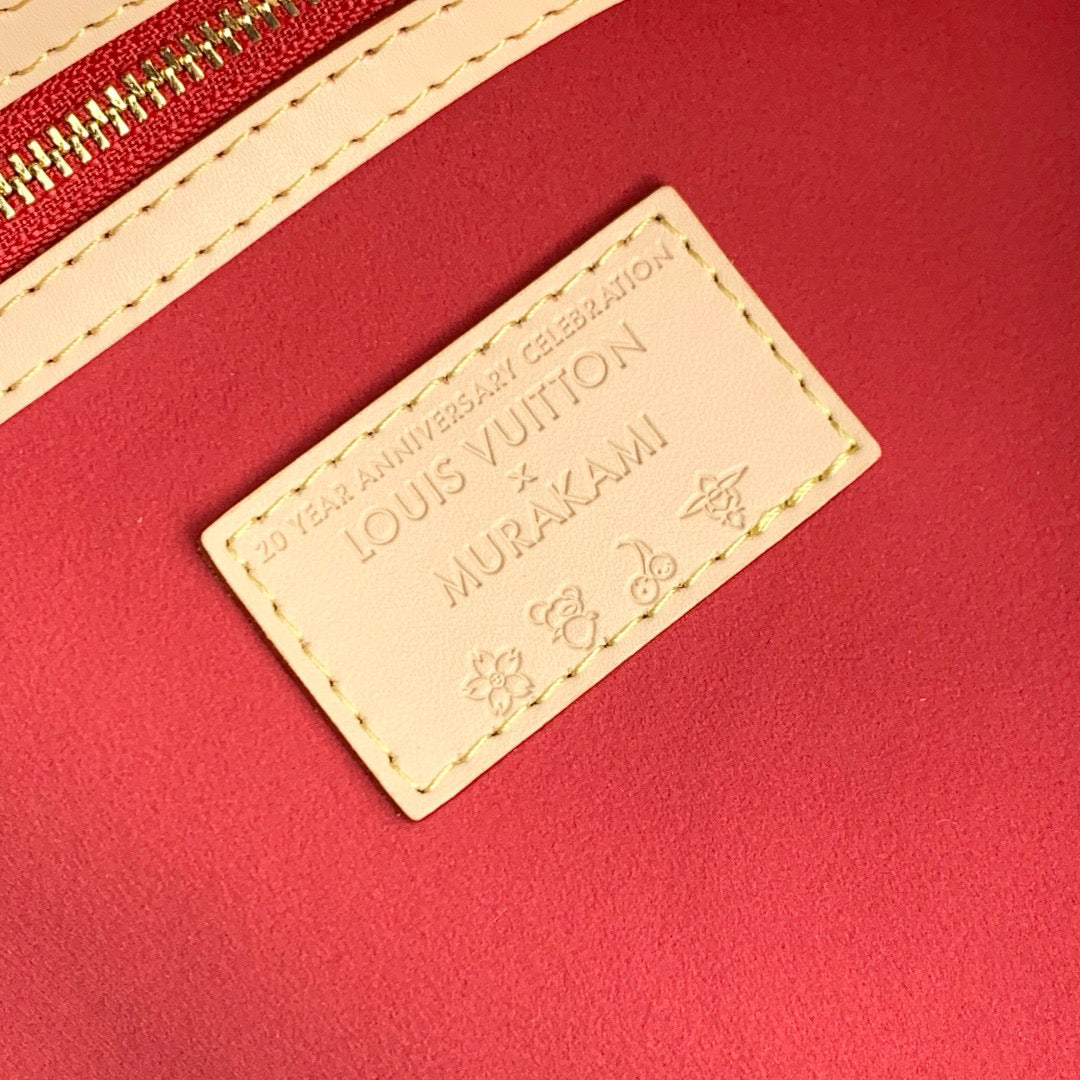 Louis Vuitton Bags- Louis Vuitton Lou x Murakami Keepall 45 Bag Premium Designer Shoulder Bag