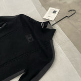 Chanel Turtleneck detail shot – authentic designer craftsmanship