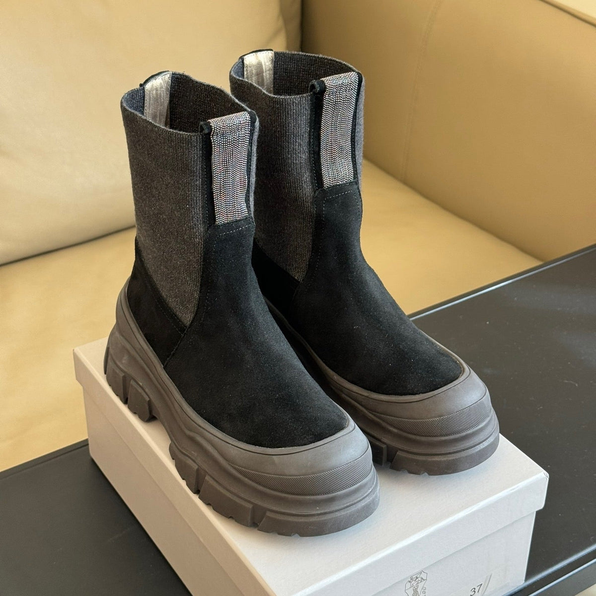 Shoes- Brunello C Boots Premium Designer Casual Shoes