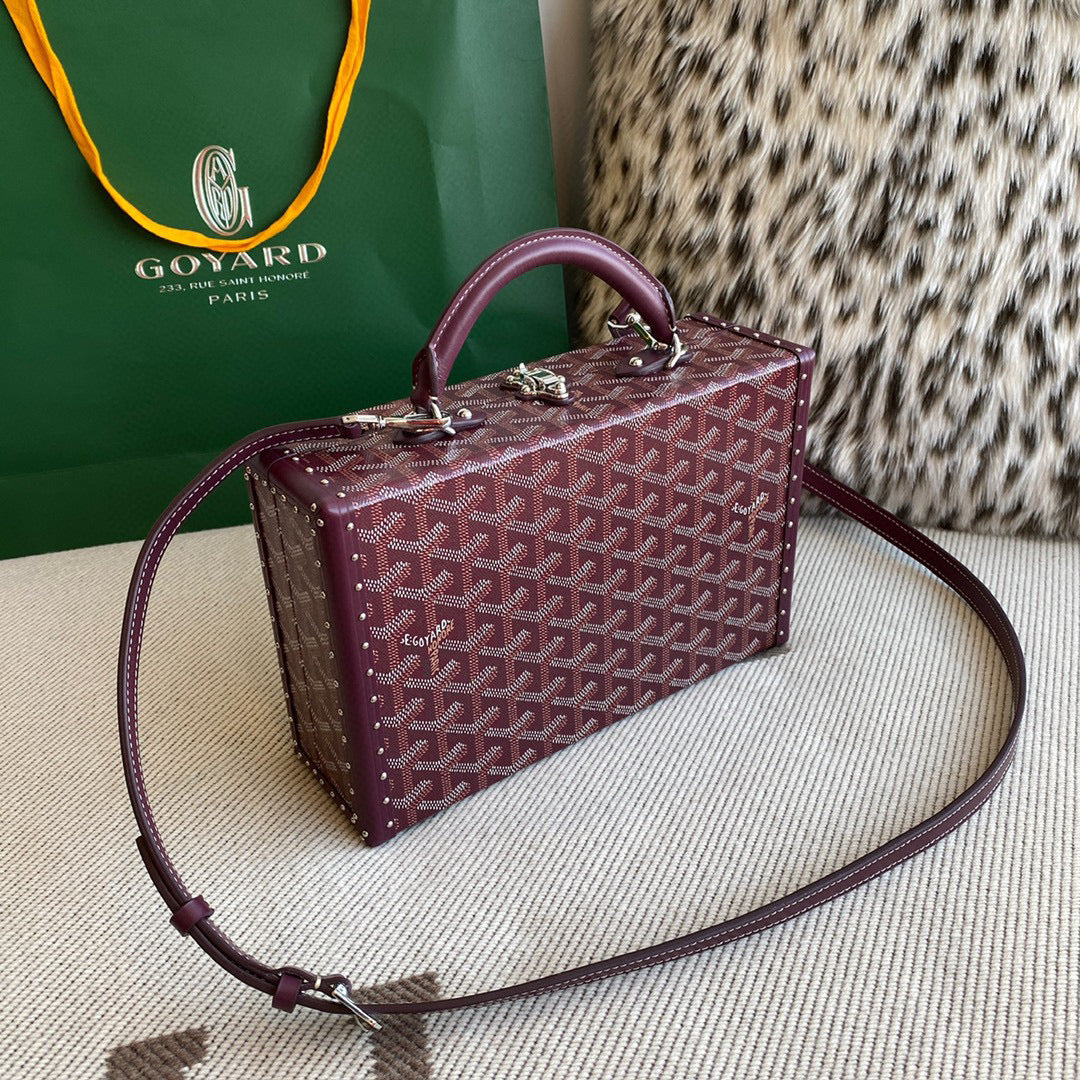 Bags- Goya Grand Hotel Trunk Bag Premium Designer Shoulder Bag