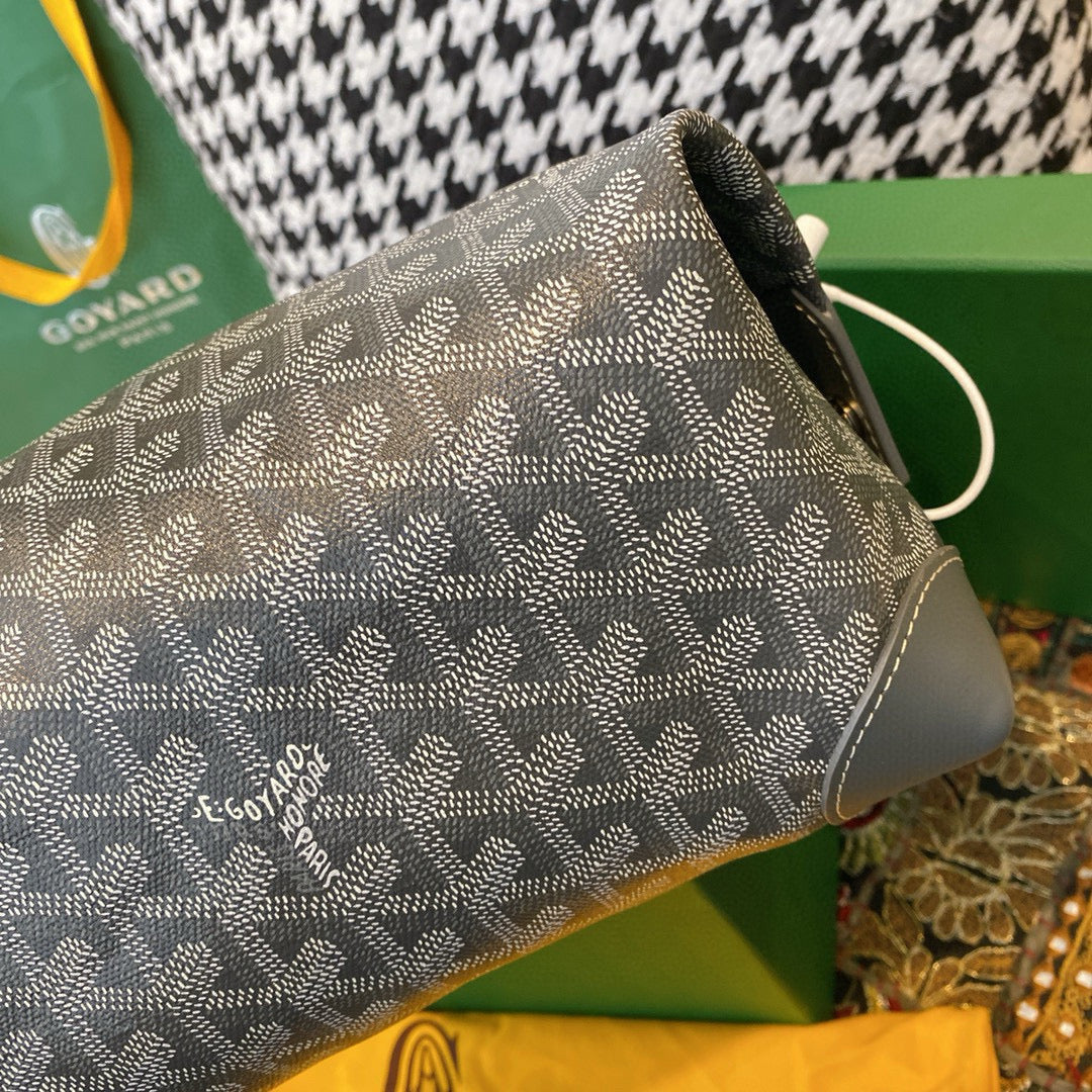 Bags- Goya Bowling 25 Toiletry Bag Luxury Designer Leather Handbag