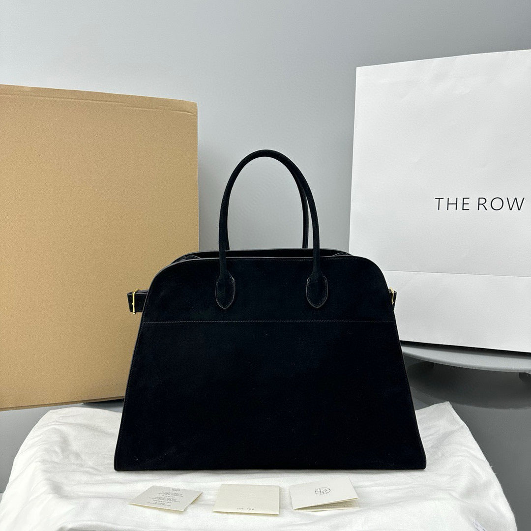 The Row Bags- The Row Margaux 17 Bag Luxury Designer Leather Handbag