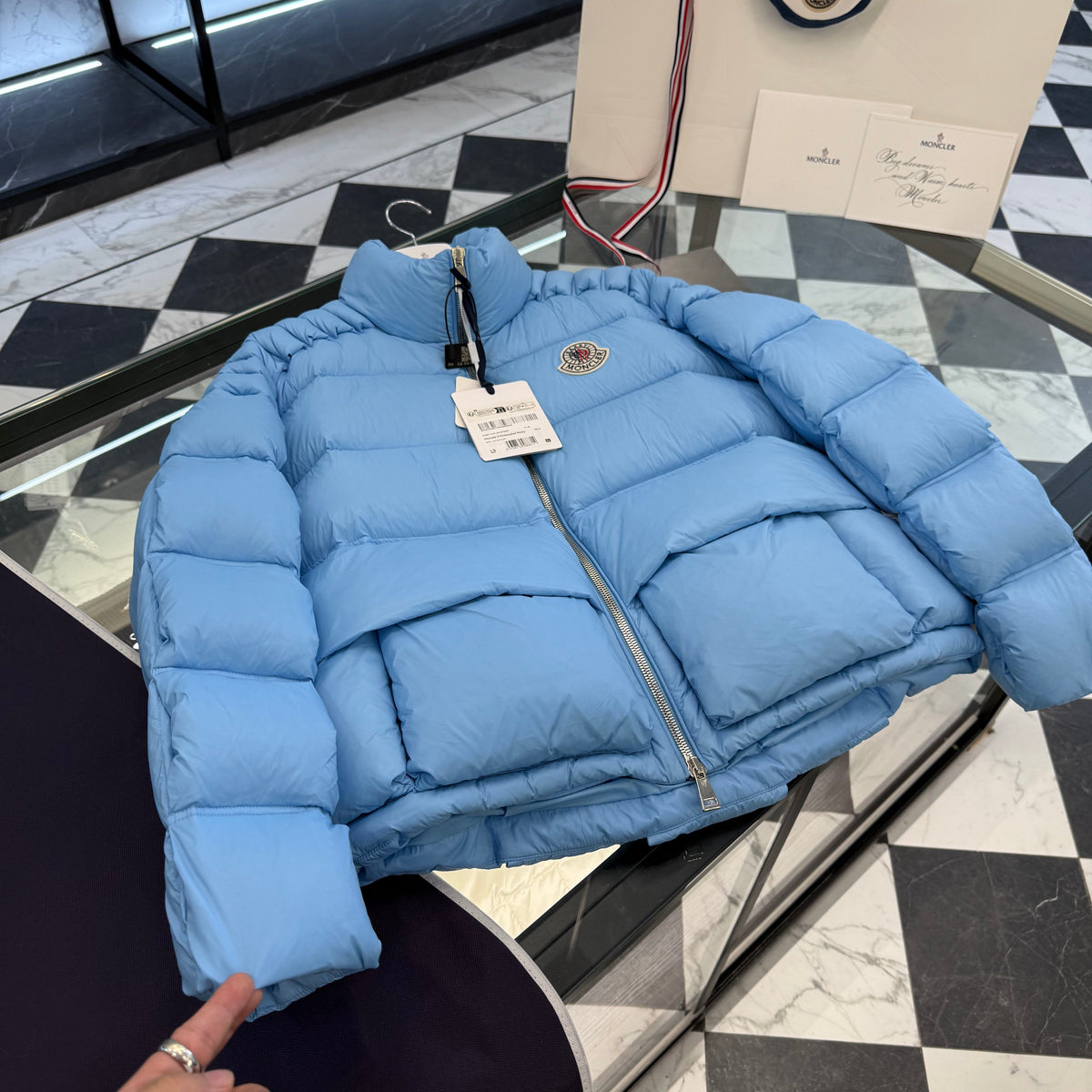 Jackets? Monc x Christopher Raxxy Jacket Stylish Everyday Designer Outerwear