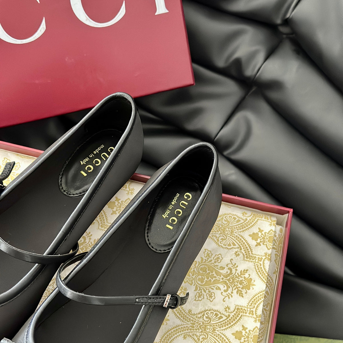Gucci Shoes- Gucci Ballet Flats Luxury Lifestyle Designer Footwear