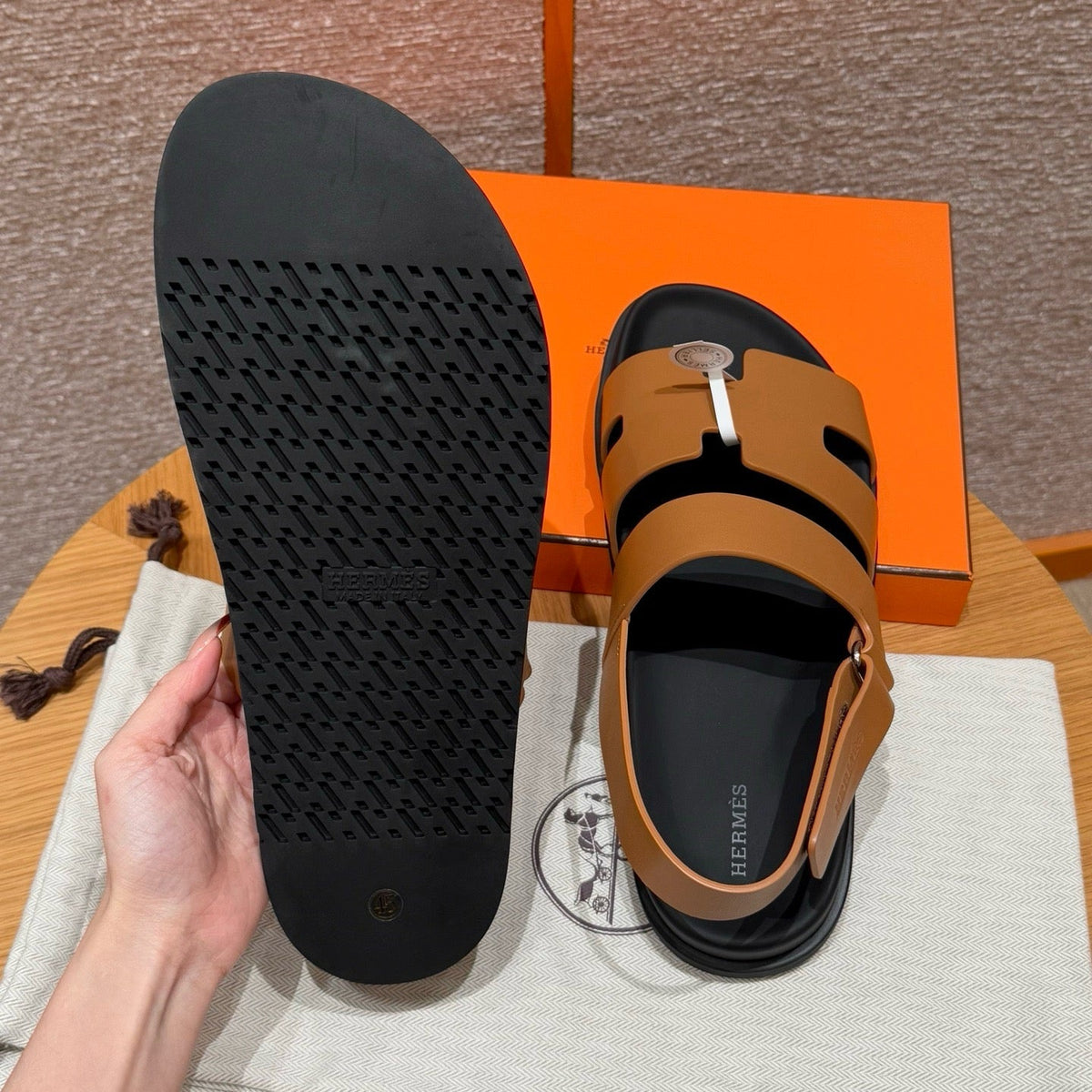Shoes- Herm Genius Sandals Premium Designer Casual Shoes