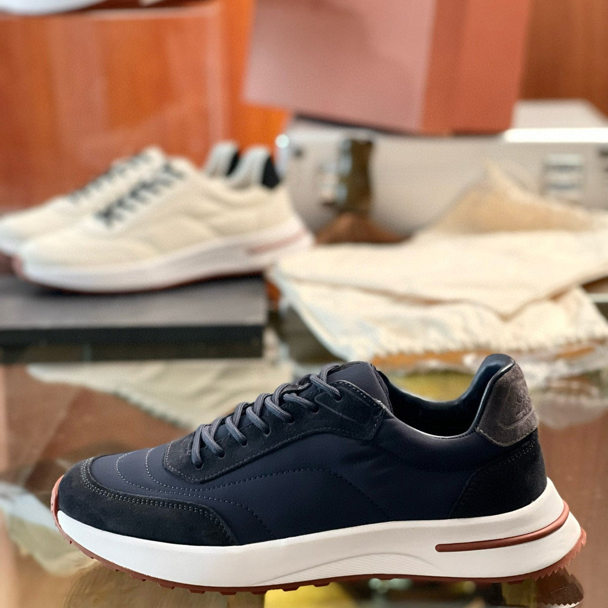 Shoes- Loro P Weekend Walk Trainers Comfortable Everyday Designer Shoes