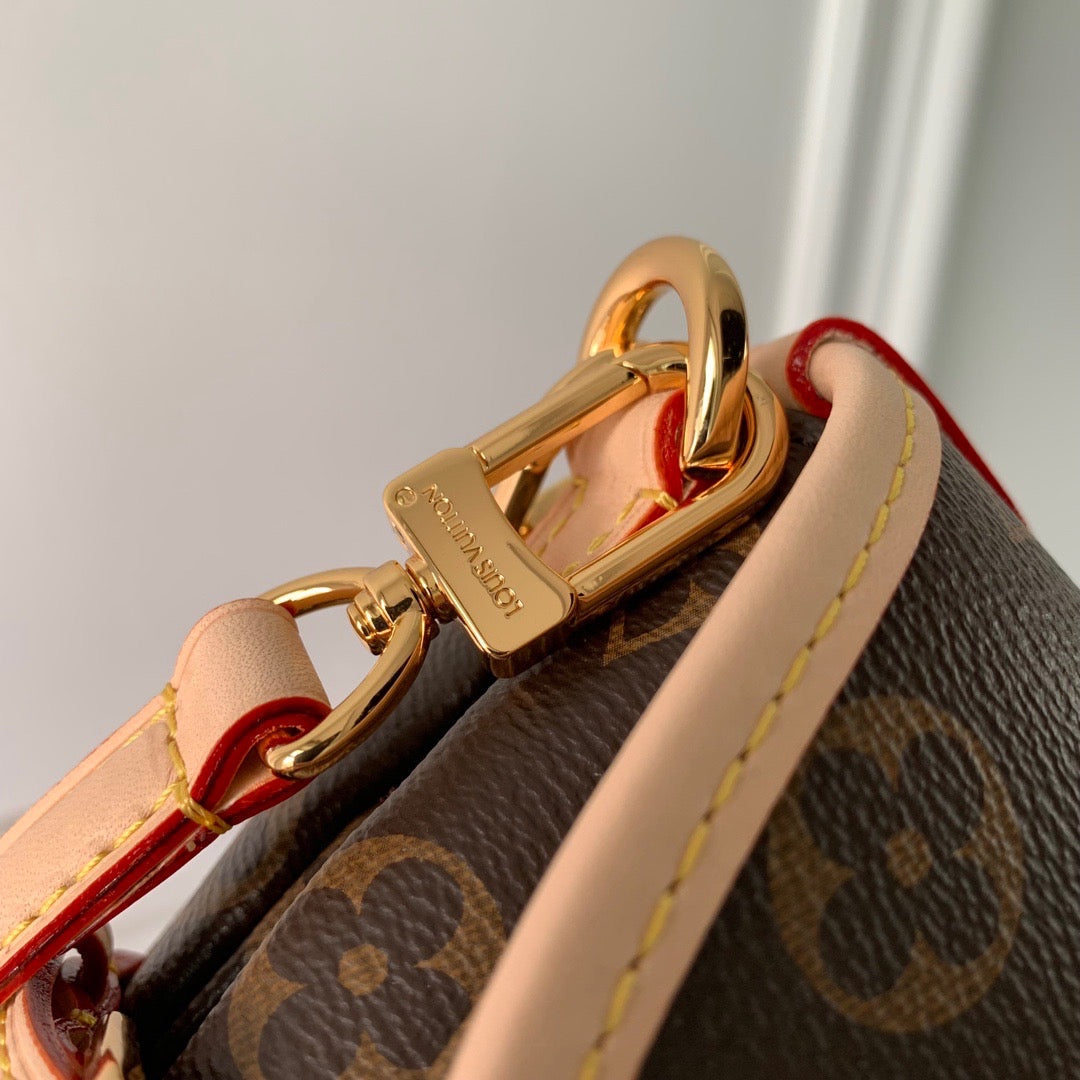 Louis Vuitton Wallets- Louis Vuitton Lou Saumur Bb Bag Compact Luxury Card Wallet