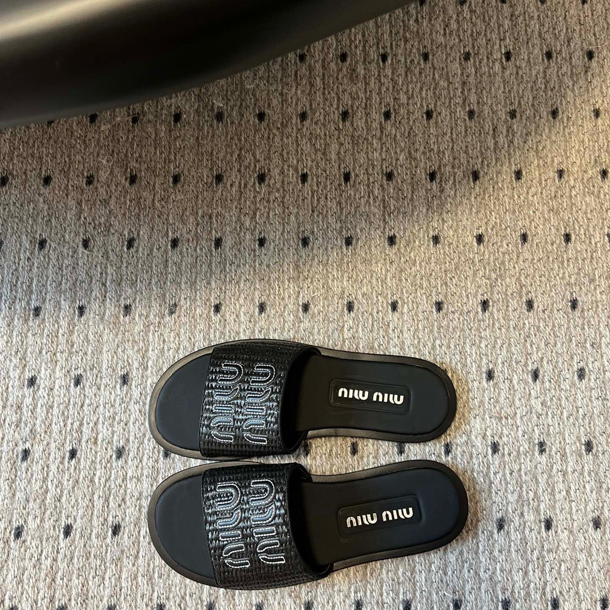Shoes- Miu M Slides Premium Designer Casual Shoes
