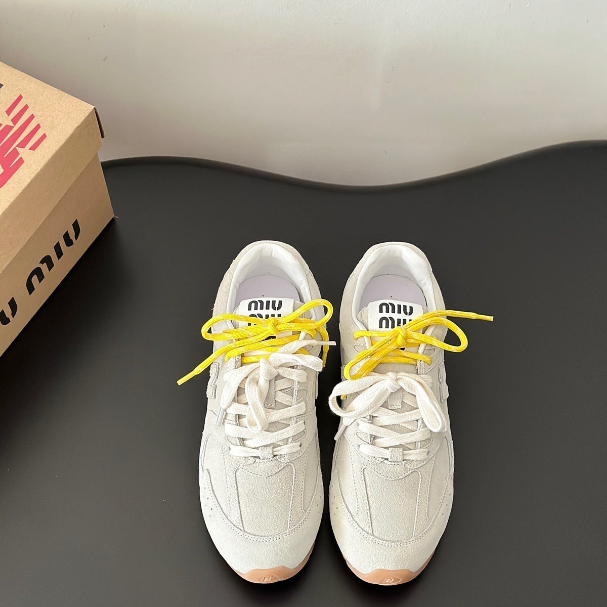 New Balance Shoes- New Balance Miu M x New Balance Trainers Luxury Lifestyle Designer Footwear