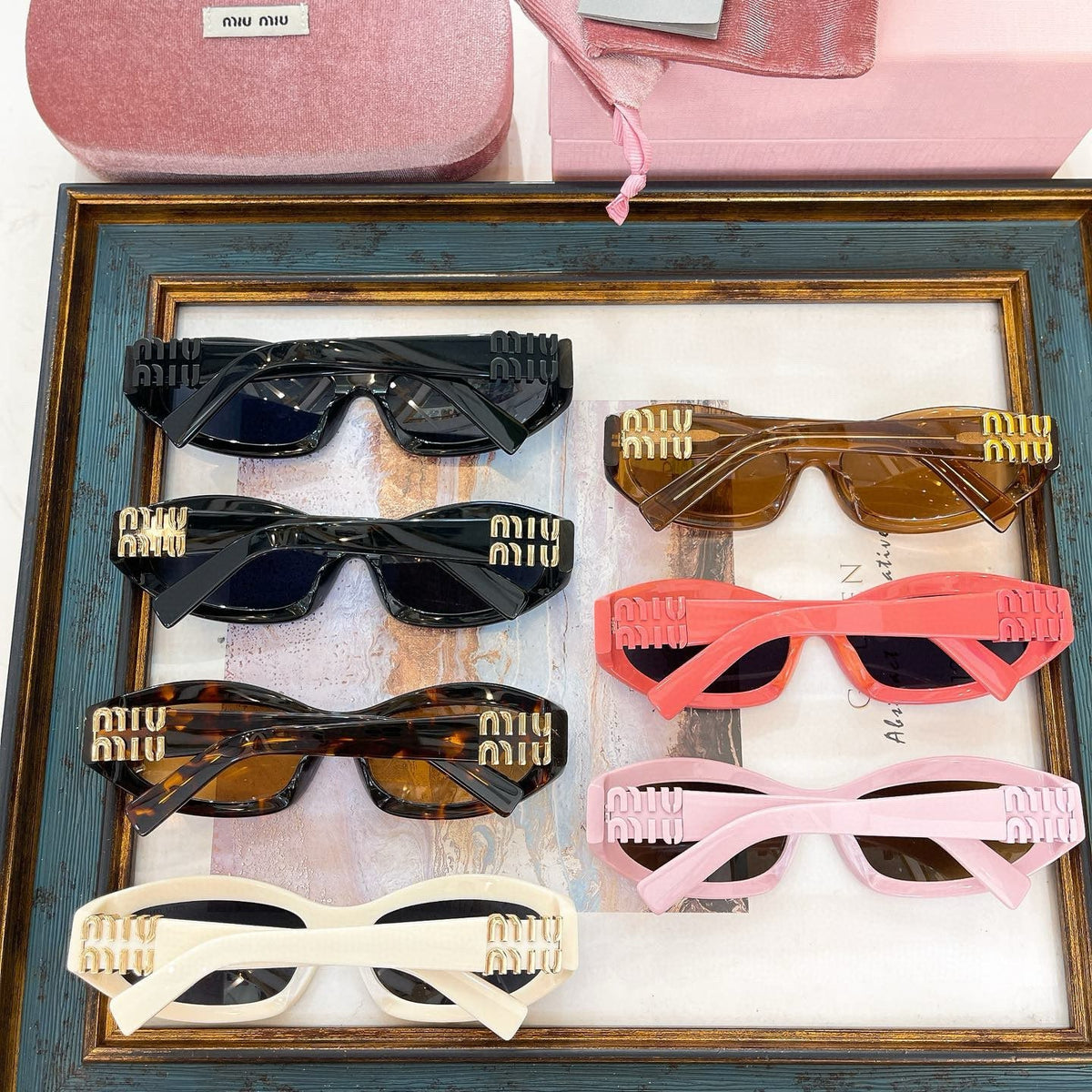 Sunglasses- Miu M Sunglasses Premium Fashion Designer Sunglasses