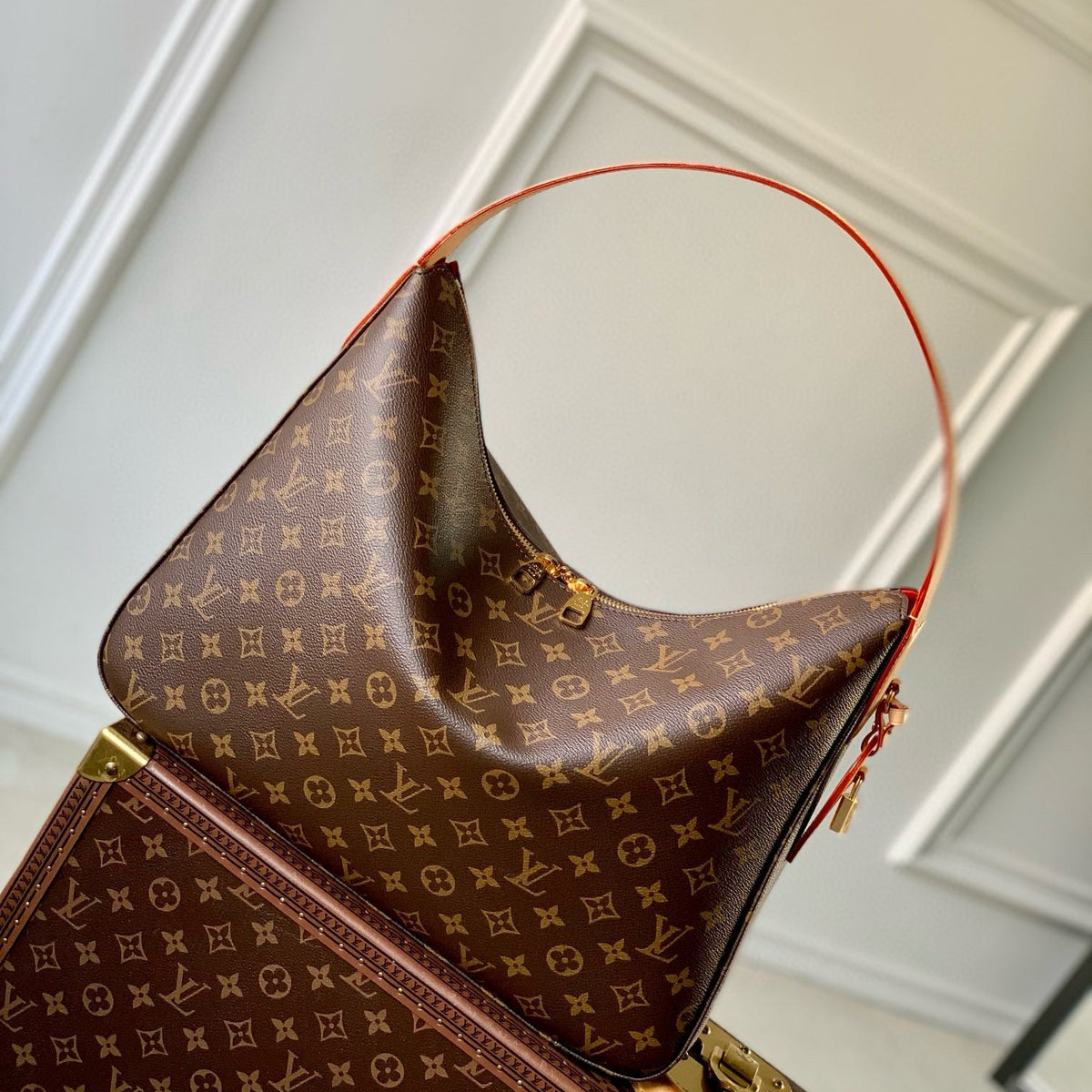 Louis Vuitton Bags- Louis Vuitton Lou Slouchy Mm Bag Luxury Designer Leather Handbag