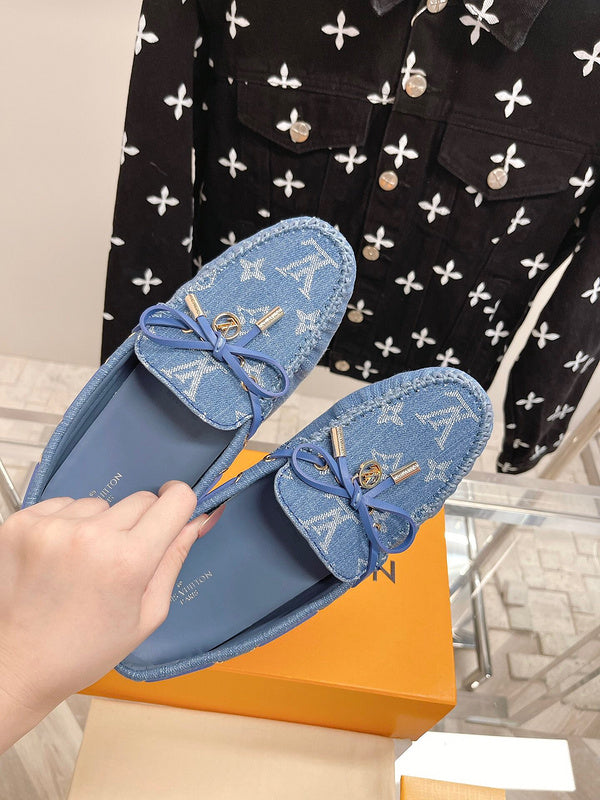 Louis Vuitton shoes Style 390 - styled lifestyle view