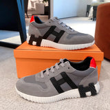 Hermes shoes Style 298 - logo and branding close-up