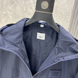 Close-up of Burberry designer clothing craftsmanship