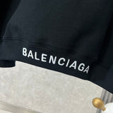 Close-up of Balenciaga designer clothing craftsmanship