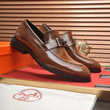 Hermes shoes Style 064 - side profile detail