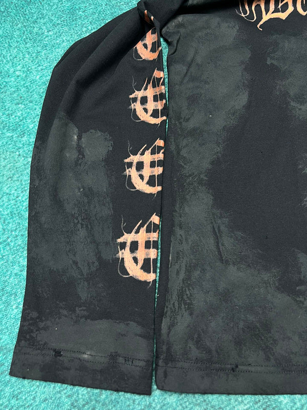 Close-up of Balenciaga designer clothing craftsmanship