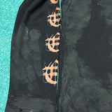 Close-up of Balenciaga designer clothing craftsmanship