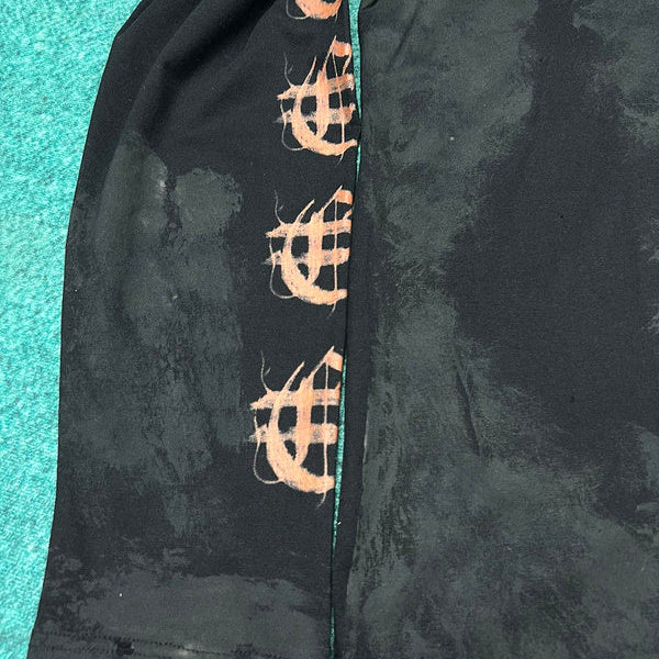 Close-up of Balenciaga designer clothing craftsmanship