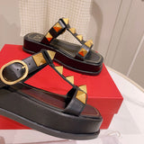 Close-up of Valentino Garavani shoes craftsmanship
