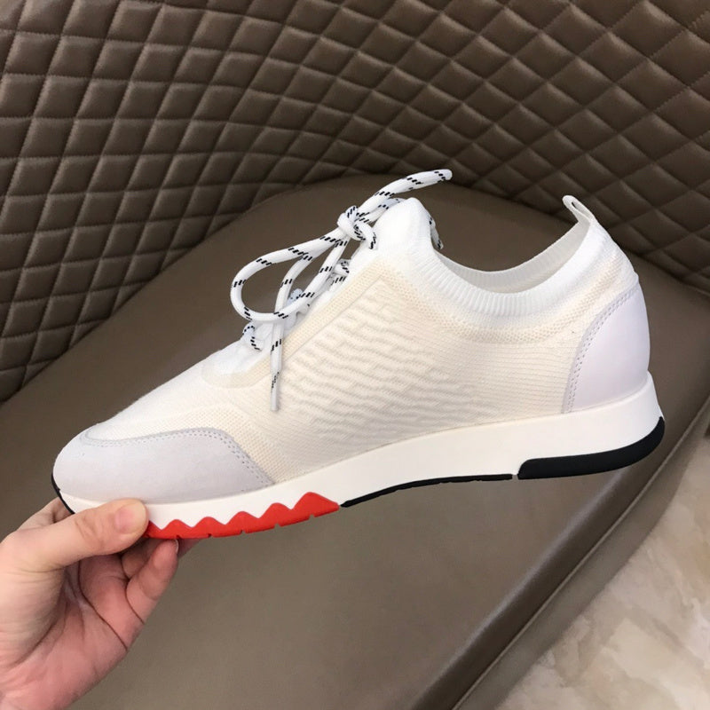 Hermès Nude High-Top Sneakers - Lifestyle Styling Shot