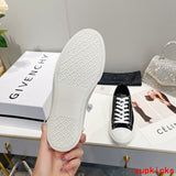 Givenchy Black Low-Top Sneakers - Back View