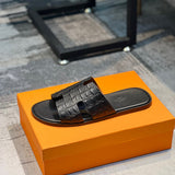 Hermès Black Low-Top Sneakers - Lifestyle Styling Shot
