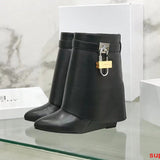 Givenchy Nude Ankle Strap Heels - Front View
