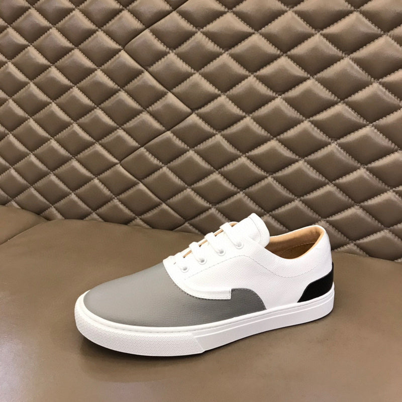 Hermès Chocolate Brown High-Top Sneakers - Lifestyle Styling Shot