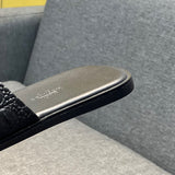 Hermès Black Low-Top Sneakers - Sole Detail View