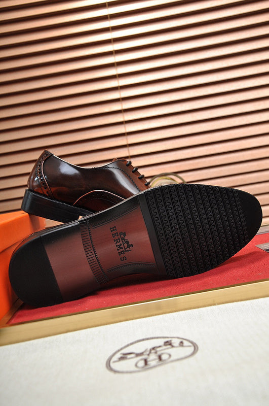 Hermes shoes Style 053 - back heel detail