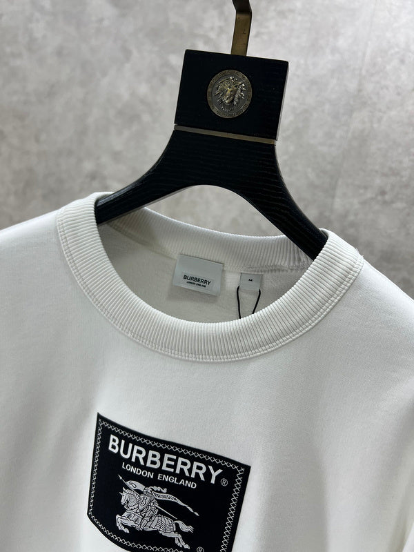 Close-up of Burberry designer clothing craftsmanship