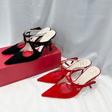 Styling view of Roger Vivier luxury piece style No.046