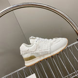 Close-up of Miu Miu shoes craftsmanship