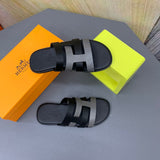 Hermès Nude Chelsea Boots - Angled View