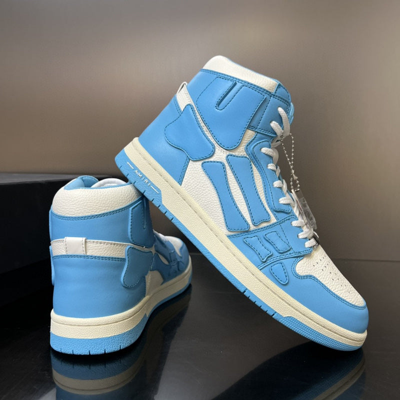 Close-up of Amiri sneakers craftsmanship