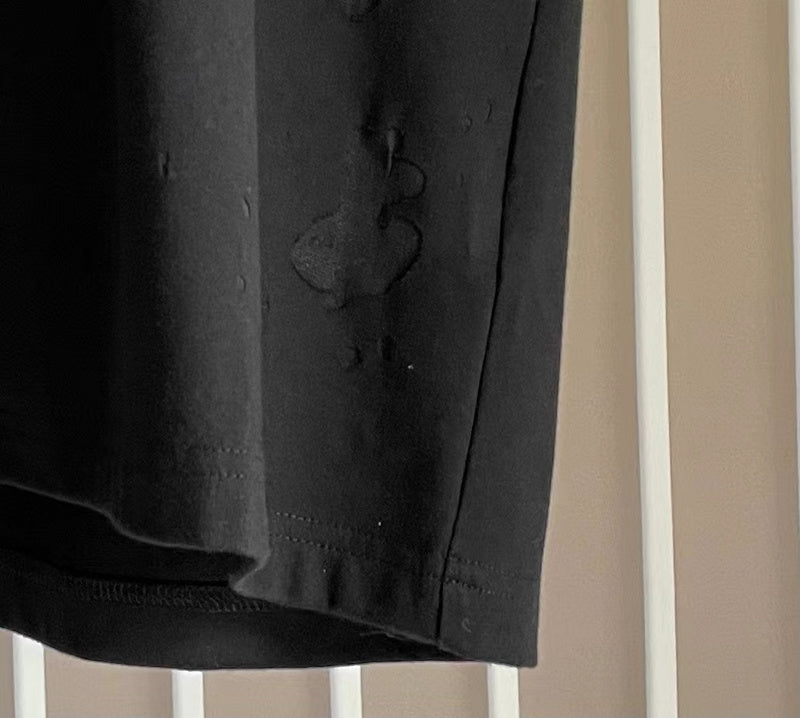 Close-up of Givenchy designer clothing craftsmanship