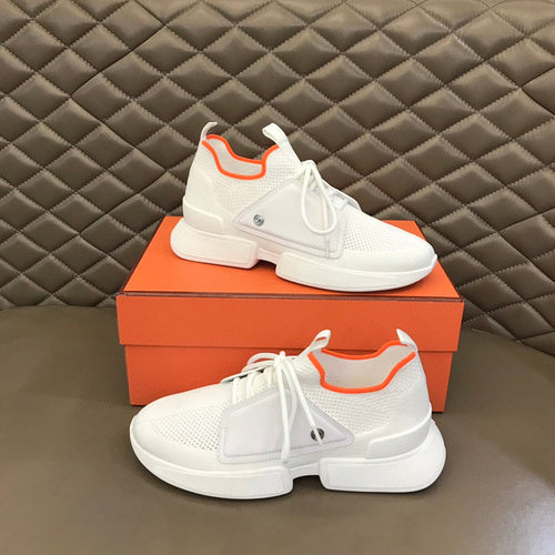Hermès Grey Pointed-Toe Stiletto Heels - Full Silhouette View
