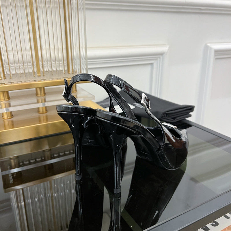 Back view of Saint Laurent luxury piece style No.014