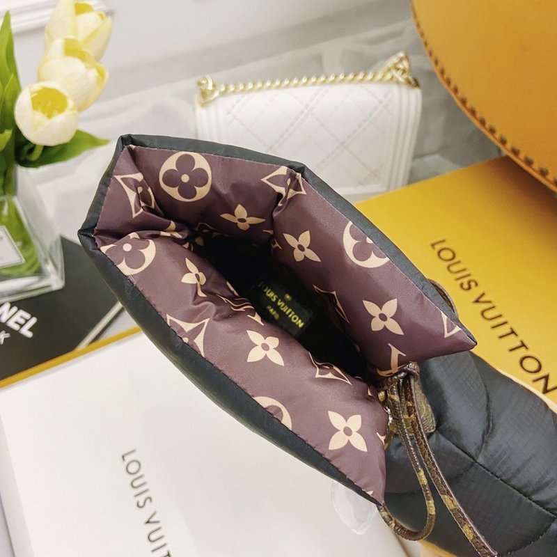 Louis Vuitton luxury shoes detail shot