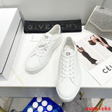 Givenchy Black Low-Top Sneakers - Angled View