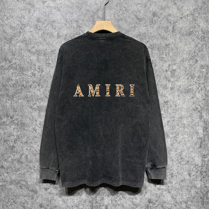 Amiri hoodie front view designer style