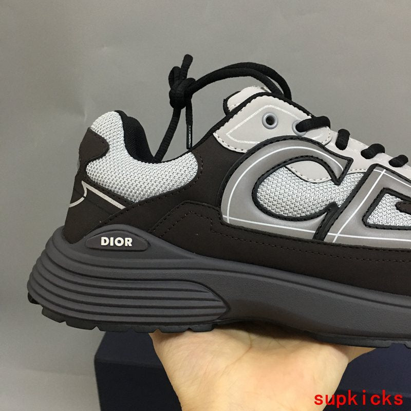 Dior Chocolate Brown Bow-Detail Flats - Detail Shot of Craftsmanship