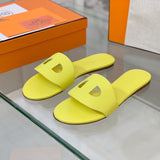 Hermès Nude Classic Ballet Flats - Side Profile View