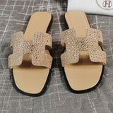 Hermès Nude Platform Sandals - Sole Detail View