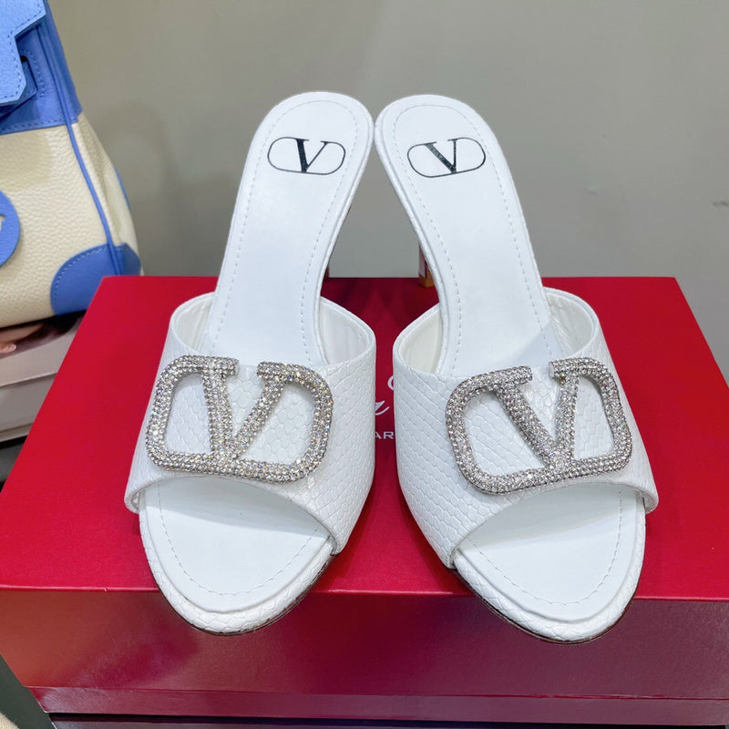 Valentino Garavani luxury shoes detail shot