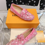 Louis Vuitton shoes Style 390 - logo and branding close-up