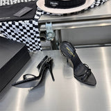Saint Laurent designer shoes full view